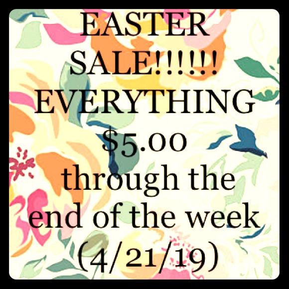 500 Easter Sale Everything 500